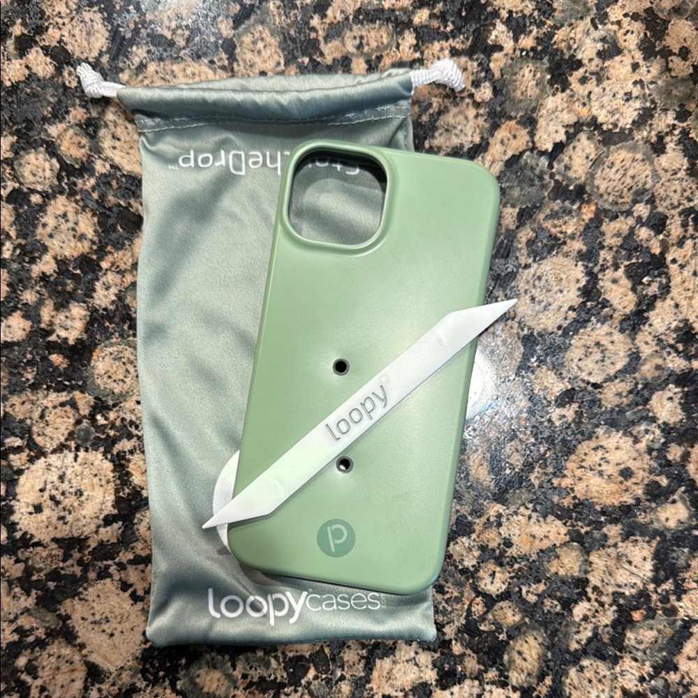 Loopy Case Sage Green Phone Case